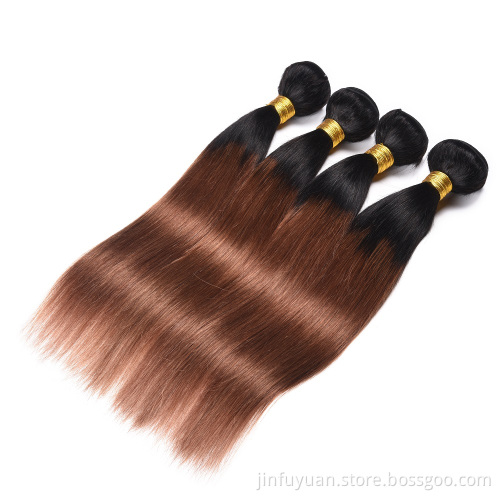 Most Popular Ombre hair 1b/brown Hair Weave Bundles,Cheap Human Hair Bundles